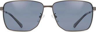 Polaroid PLD 2143/G/S/X Asian Fit Polarized R80/C3 Mens Sunglasses Silver Size 62