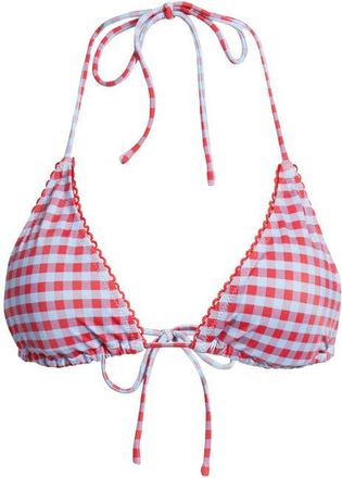 Damson Madder Triangle Bikini Top in Blue/Red at Nordstrom, Size 12 Us