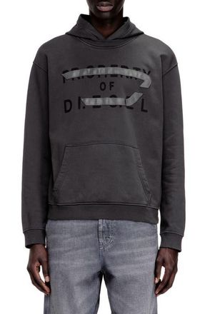 Diesel S-Norma Hoodie in Grey at Nordstrom, Size X-Large