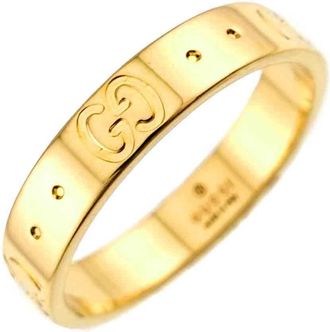 Gucci Yellow Gold (18K) Band Ring (Pre-Owned)