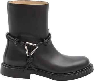 Bottega Veneta Black James Ankle Boots