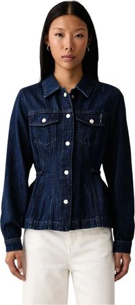 Marc O'Polo Chaqueta vaquera relajada - Jackets - Mujer - Azul - XS