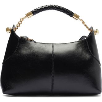 Arezzo Small Sloane Leather Crossbody Bag in Black at Nordstrom