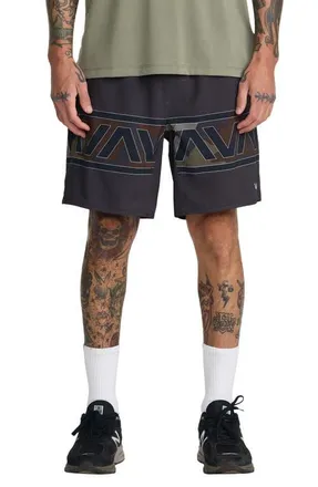 Rvca Yogger Stretch Shorts in Va Real Camo at Nordstrom, Size Xx-Large