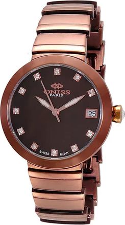 Oniss Womens Prima Blue Dial Watch
