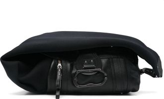 Ottolinger panelled shoulder bag - women - Calf Leather/Neoprene - One Size - Black