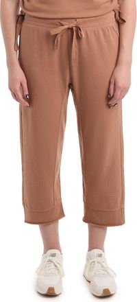 Wilt Crop Raw Jogger Easy Fit Pants in Raw Umber at Nordstrom, Size X-Small
