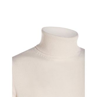 Malo Cashmere Turtleneck Sweater - Beige