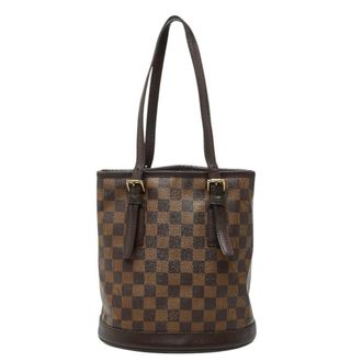 Louis Vuitton Brown Pvc Leather Shoulder Bag Tote Bag (Pre-Owned)