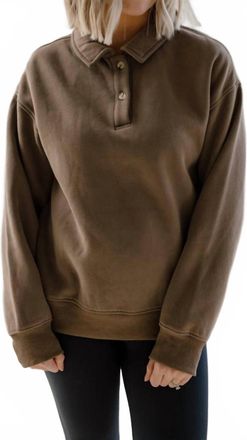 Thread & Supply Arizona Top In Chocolate