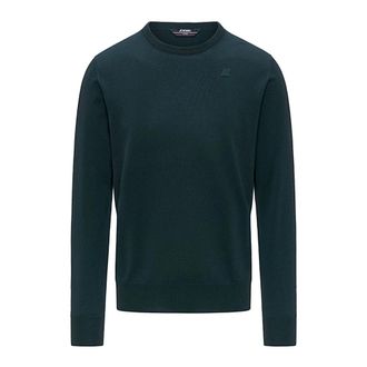 K-Way Maglia girocollo Sebastien Mer - male - K-Way - Round-neck Knitwear - Green - S - Knitwear