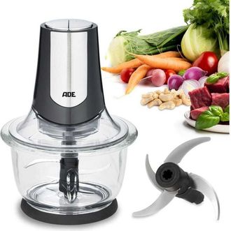 ADE Hachoir &Eacute;lectrique Ade 1,2 L (500 W) Noir / Inox