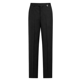 Philipp Plein Pantalones Chinos Dandy Fit Loop Hexagon - Trousers - Hombre - Negro - 3XL