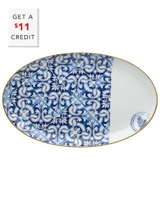Vista Alegre Transatlantica Medium Oval Platter With $11 Credit
