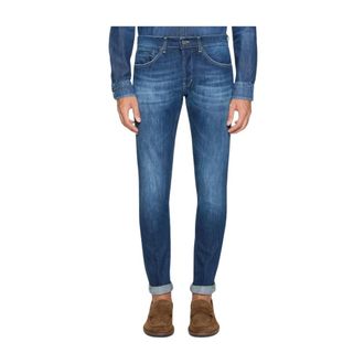 Dondup Slim-fit Jeans, male, Blue, Size: W34 George Skinny Jeans