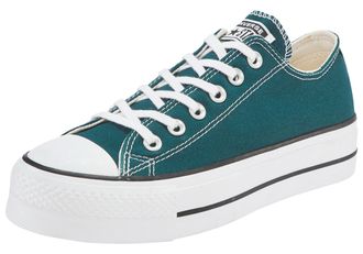 Converse Sneaker CONVERSE CHUCK TAYLOR ALL STAR LIFT, Damen, Gr. 39,5, schwarzly jaded, wei&szlig;, schwarz, Textil, Schuhe Sneaker