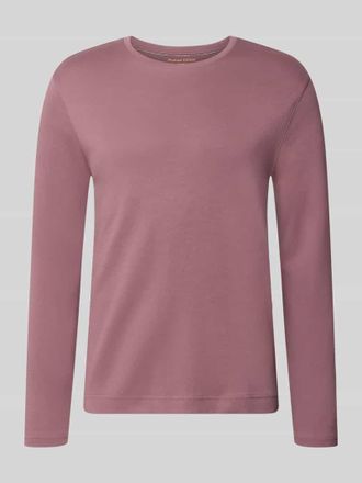 Christian Berg Longsleeve mit Rundhalsausschnitt in Mauve, Gr&ouml;&szlig;e 3XL