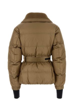 Moncler Womens Biscuit Nylon Batailleuse Down Jacket 237 Piumini