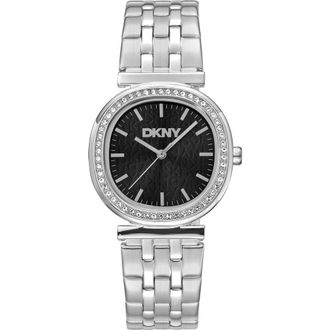 DKNY Evening Bracelet Watch, 30mm in Black at Nordstrom