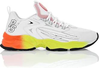 Plein Sport Lo-Top Sneakers Tiger Scratch Unisex in White/multicolored at Nordstrom, Size 44