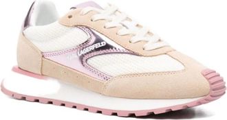 Karl Lagerfeld Schoenen, Dames, Veelkleurig, 40 EU, Leer, Kairo Lo Lace Mix II