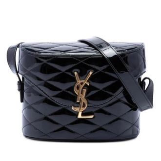 Saint Laurent Pre-owned June Box Shoulder Bag - Dames - Pre-owned - Zwart - Maat: ONE Size Leer
