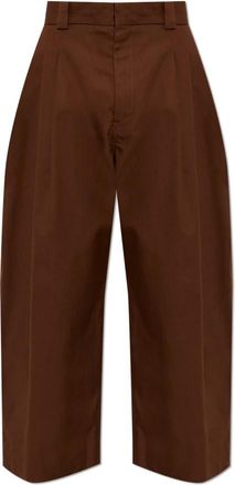 Balenciaga Katoenen Cargo Broek - Heren - Wijde Broeken - Bruin - M - Katoen - Broeken
