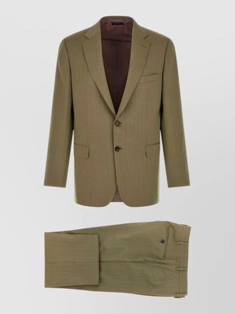 Brioni brunico tailored dress suit notch lapel