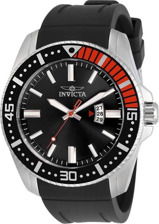 Invicta Pro Diver Quartz Black Dial Coke Bezel Mens Watch 30742