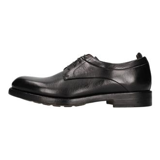 Rossi 8294 Cervo Vacchettanero - Heren - Nette schoenen - Zwart - 44 EU - Leer - Schoenen