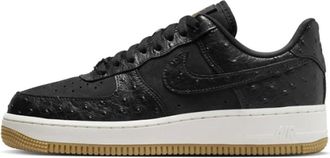 Nike Fitness, Dames, Zwart, 36 1/2 EU, Leer, Air Force 1 Low 07 LX