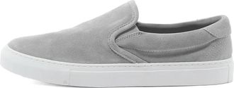 Diemme Grijze Su&egrave;de Slip-On Sneakers - Heren - Loafers - Grijs - 44 EU - Su&egrave;de - Schoenen