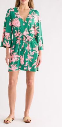 Maaji Enjoyable Cover-Up Caftan in Green at Nordstrom Rack, Size Small