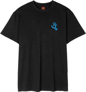 Santa Cruz T-Shirt SANTA CRUZ SCREAMING HAND CHEST SP26 NEW, Herren, Gr. XL, schwarz, Obermaterial: 100% Baumwolle, Shirts T-Shirt, sportlicher Schnitt, f&uuml;r Erwa