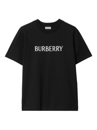 Burberry Logo Cotton T Shirt