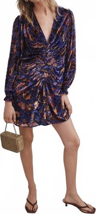 Marie Oliver Eliza Mini Dress In Jacobean