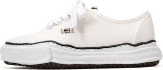 Miharayasuhiro BAKER OG Sole Canvas Low-top Sneaker White A02FW704-WHT