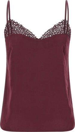Twin-Set Satin Lace Top