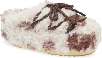 Moon Boot EVX Curly Water Repellent Mule in Cow at Nordstrom, Size 41