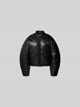 Rotate Jacke mit Stehkragen in Black, Gr&ouml;&szlig;e 34