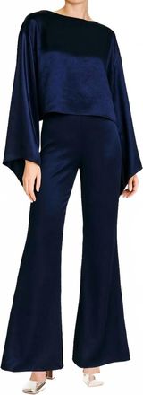 Line & Dot Avanelle Pant In Navy