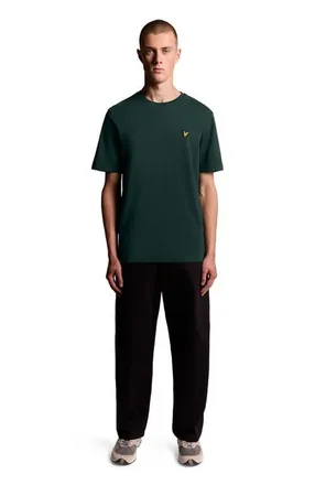 Lyle & Scott Crew Neck Short Sleeve T-Shirt in Dark Green at Nordstrom, Size Xx-Large