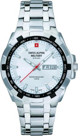 Swiss Alpine Military Star Fighter 41 mm - Heren - Accessoires - Grijs - Maat: ONE Size