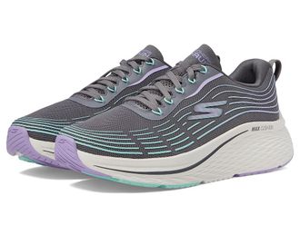 Skechers Max Cushioning Elite 2.0 Womens Shoes Charcoal/Lavender : 5.5 B - Medium, Textile