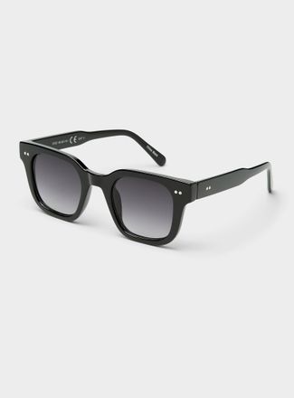 Simons Womens Translucent square sunglasses