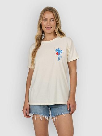 Salty Crew Geo Palm B.F. T-Shirt weiss