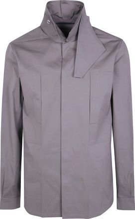 Rick Owens Jacket Cotton Blend Outshirt