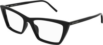 Saint Laurent Glasses, female, Black, 54 MM, SL 737 Mica Thin OPT 001