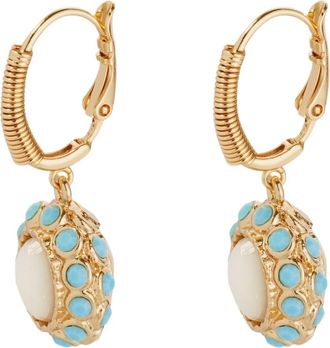 Gas Bijoux Earrings Gold Plated Tao Splash