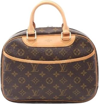 Louis Vuitton Pre-owned Handbags, female, Brown, Size: ONE SIZE Pre-owned Coated Canvas Handbag